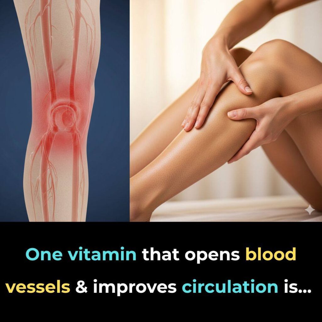 The Vitamin That Boosts Blood Flow and Improves Circulation