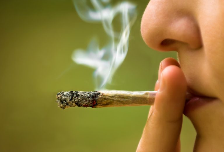girl smoking