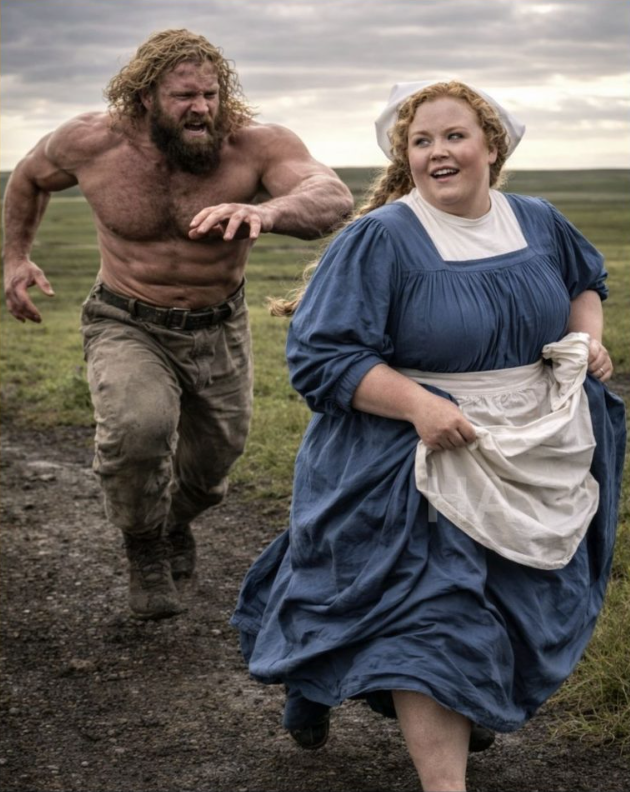 “By Spring You’ll Birth Me 3 Sons” – Virgin Mountain Man Declared To The Amish Obese Woman