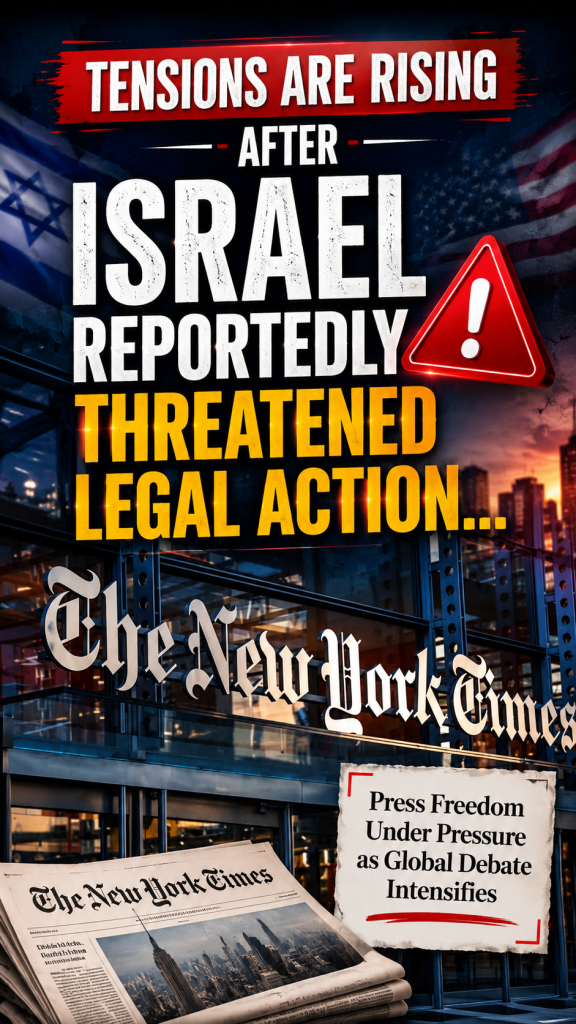 The New York Times Is Standing Behind One of Its Journalists After Legal Threats Sparked International Debate