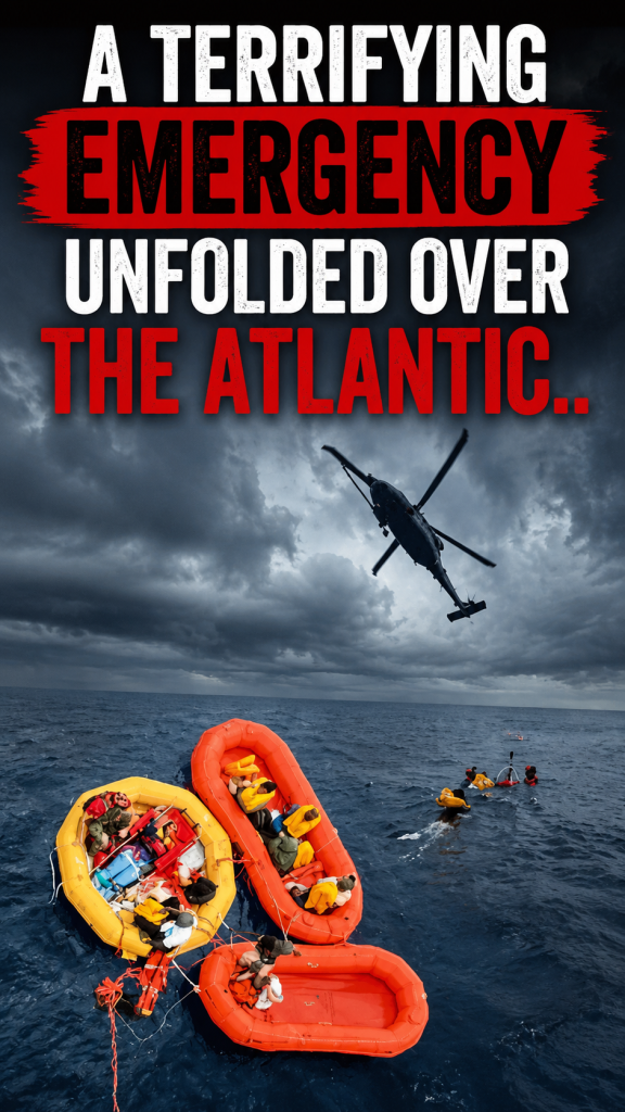 “Pretty miraculous” 11 people were dramatically rescued after a pilot was forced to ditch a plane into the Atlantic Ocean…