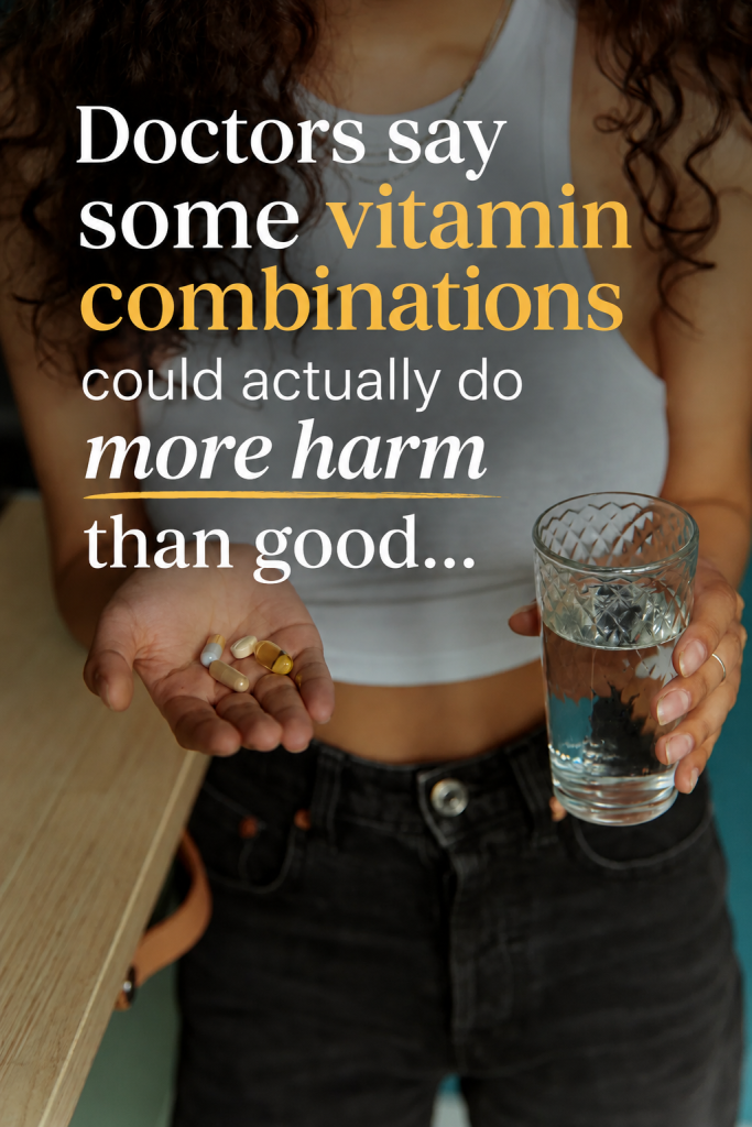 Not all vitamins work well together… In fact, experts are warning that certain combinations should NEVER be mixed