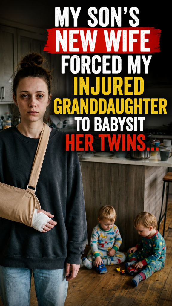 She was hurt, exhausted, and could barely move… yet my son’s new wife still made her watch the twins alone.