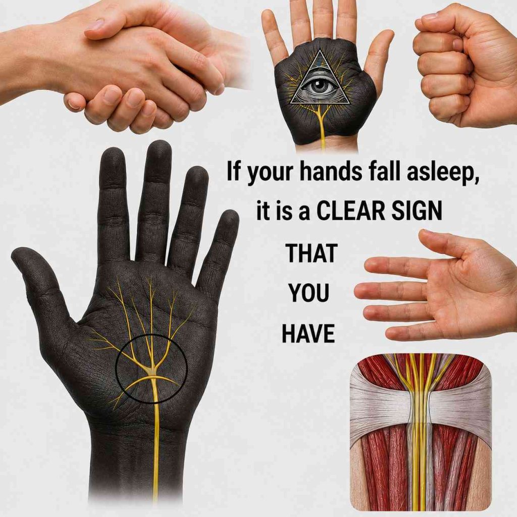If Your Hands Fall Asleep Often, Your Body May Be Trying to Tell You Something