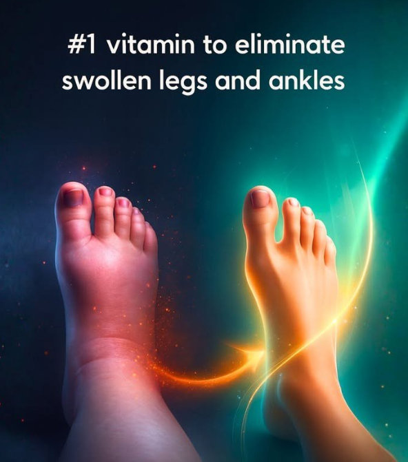 #1 Vitamin to Eliminate Swollen Legs and Ankles