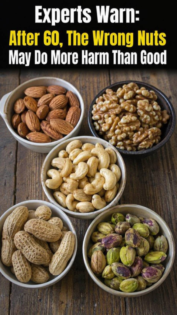 After 60, These Nuts May Be Helping—or Hurting—Your Health: Here’s What Experts Recommend