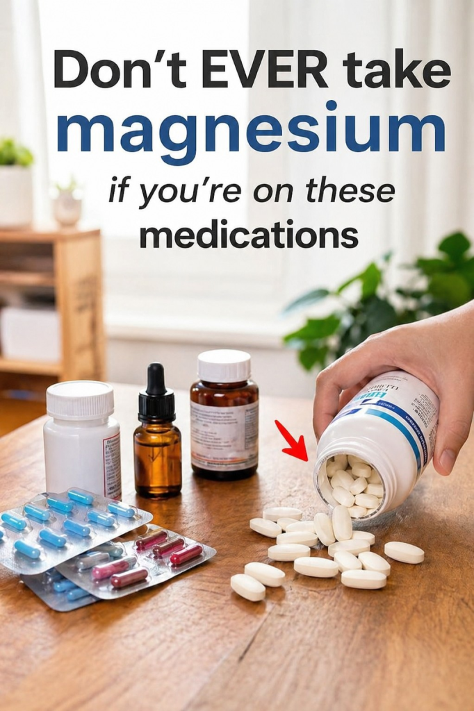 Taking Magnesium for Blood Pressure? These Common Heart Medications May Require Extra Attention