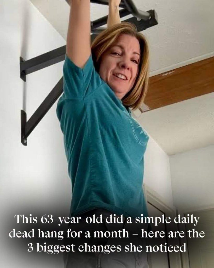 At 63, She Tried Dead Hanging Every Day f0r a Month Here’s What Changed…